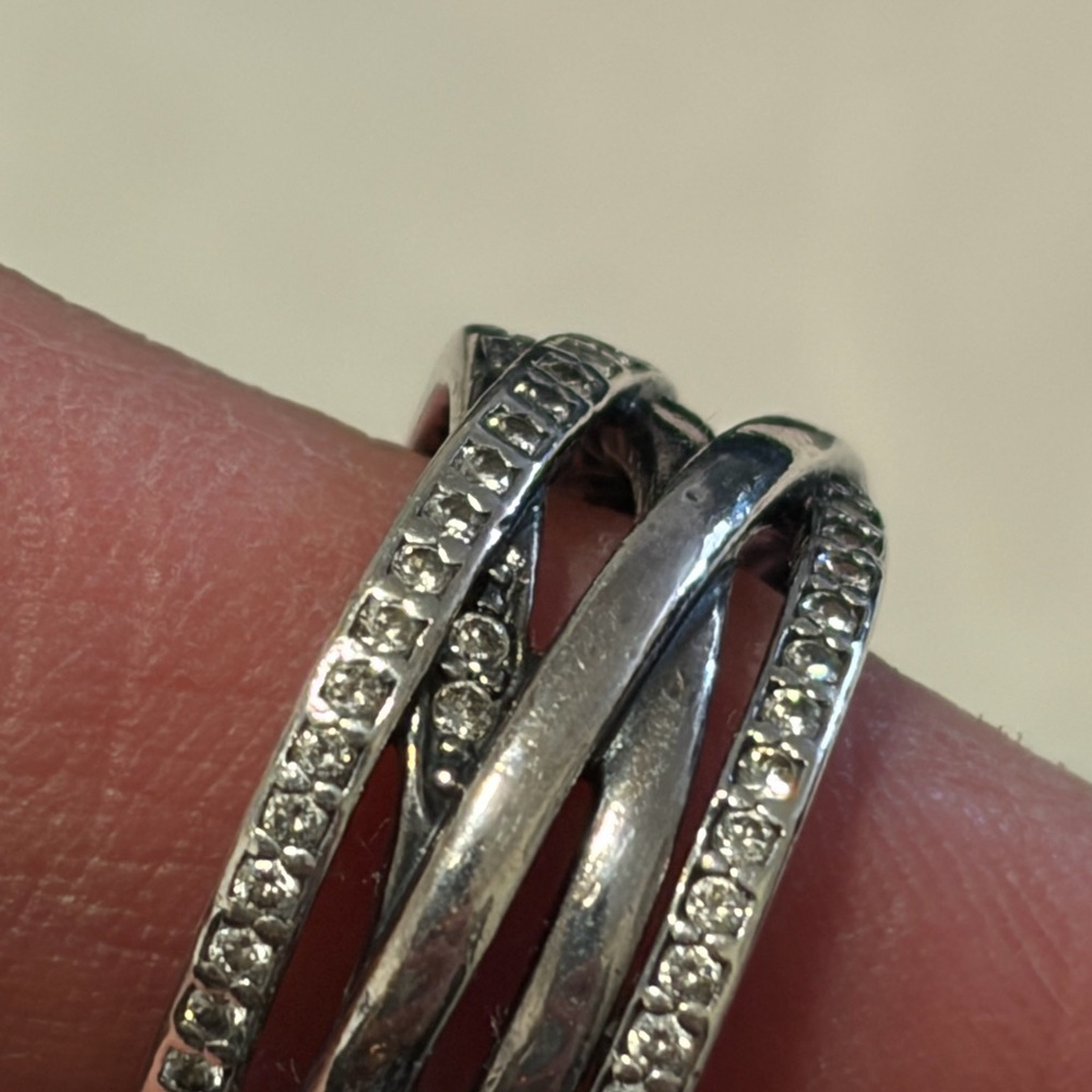 Pandora Entwined Ring SZ 7-1/2 - Picture 8 of 13